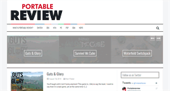 Desktop Screenshot of portablereview.net