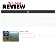 Tablet Screenshot of portablereview.net